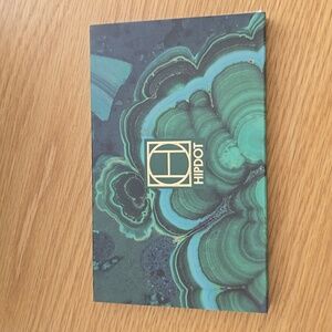 HIPDOT Cenote Pressed Eyeshadow Palette Green and Blue Tones Clean Product